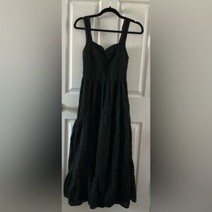 American Eagle Outfitters Black Maxi Dress